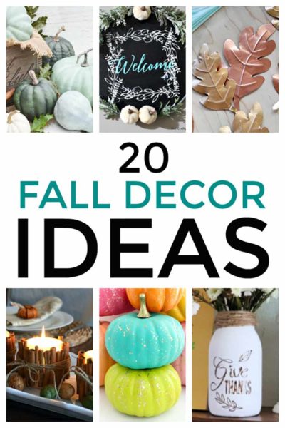 20 DIY Fall Decor Ideas - TiffanyMcCauley.com | Fall Deocrating