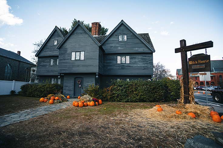 Witch House in Salem, Mass.